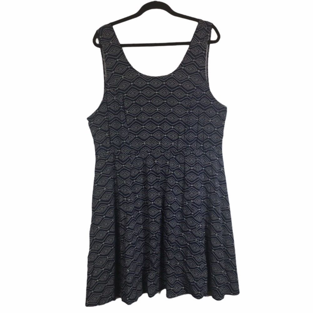 NWOT Torrid Open Back Challis Skater Dress Size 3X - Picture 5 of 14